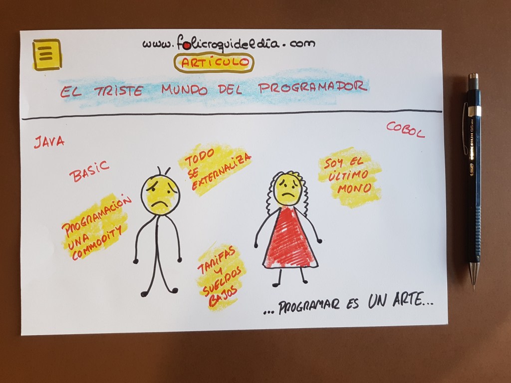 El triste mundo del&nbsp;programador