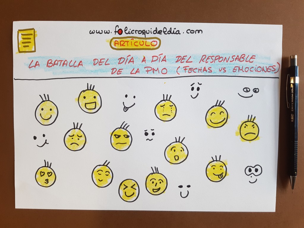 La batalla en la PMO. Fechas vs&nbsp;Emociones