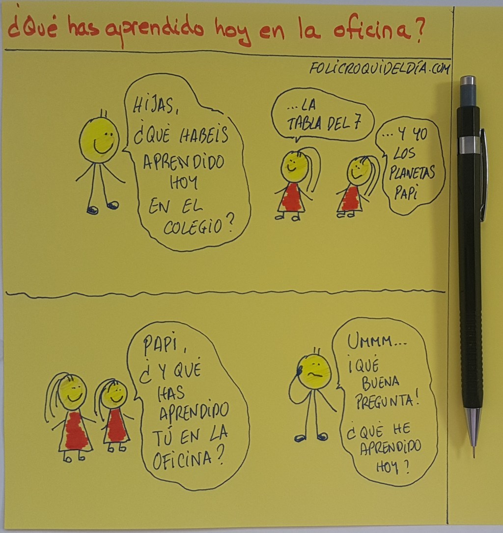 ¿Qué has aprendido hoy en la&nbsp;oficina?