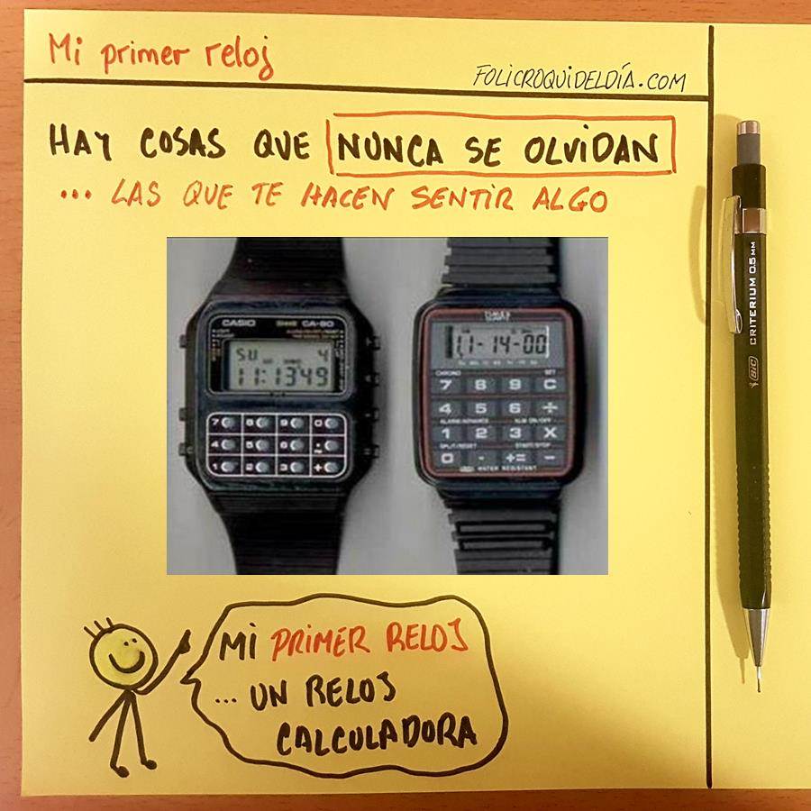 Mi primer reloj... Que te comprasen tu primer reloj significaba “una cosa muy seria”. No era algo que sucedía cualquier día.
