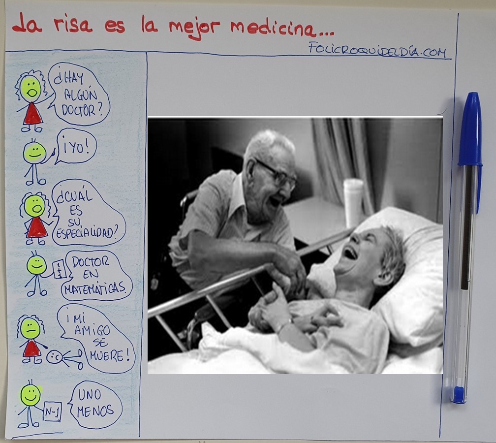 La risa es la mejor&nbsp;medicina…