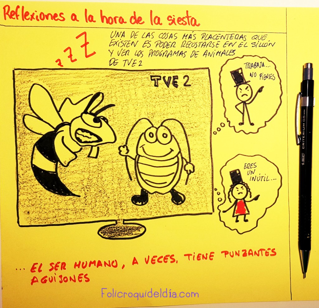 Reflexiones a la hora de la&nbsp;siesta.