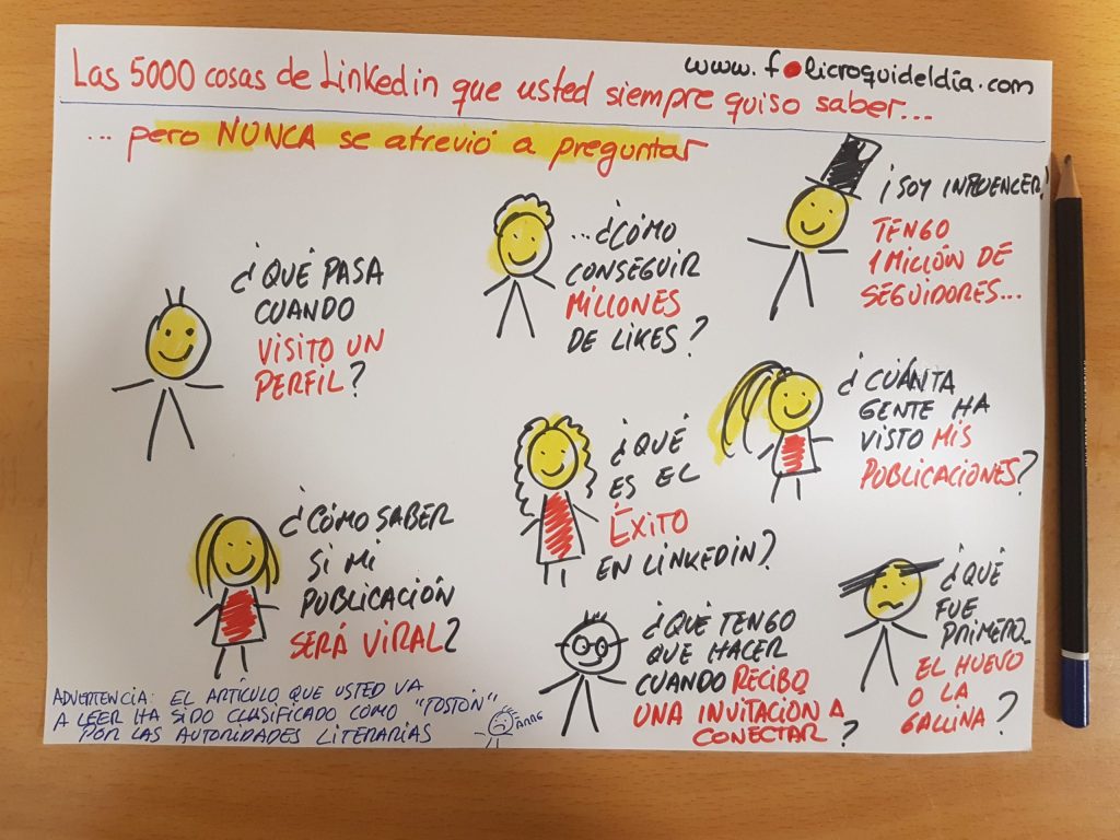 Las 5000 cosas que usted quiso saber de Linkedin…y nunca se atrevió a&nbsp;preguntar