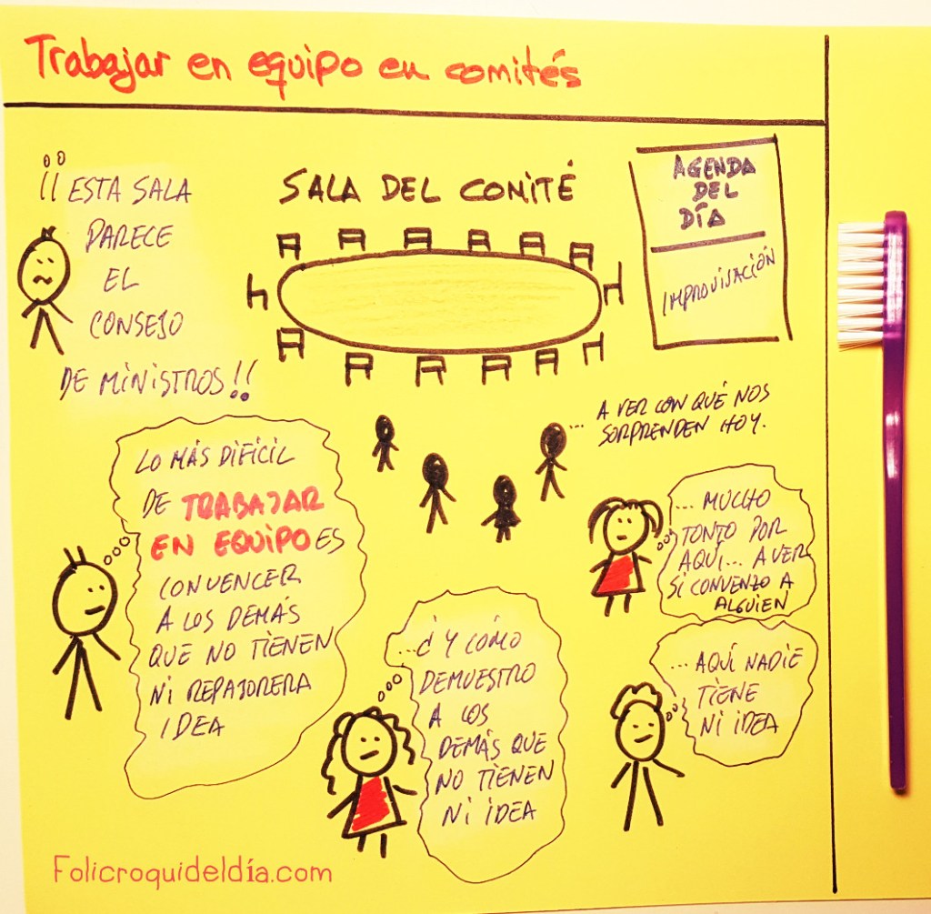 Trabajar en equipo en reuniones y&nbsp;comités