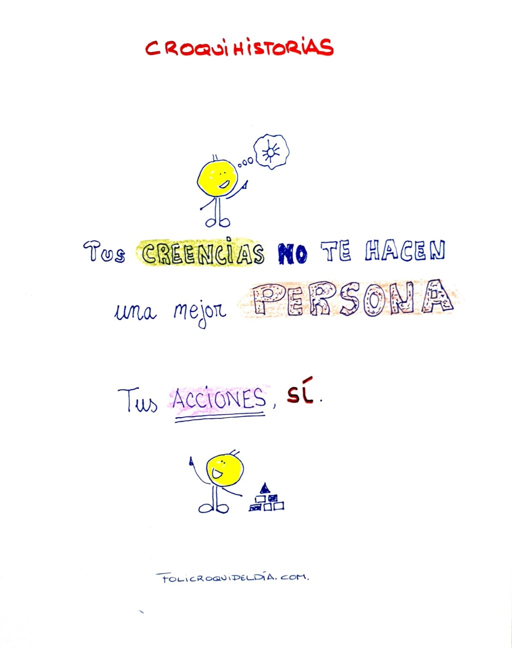 Tus creencias no te hacen mejor&nbsp;persona