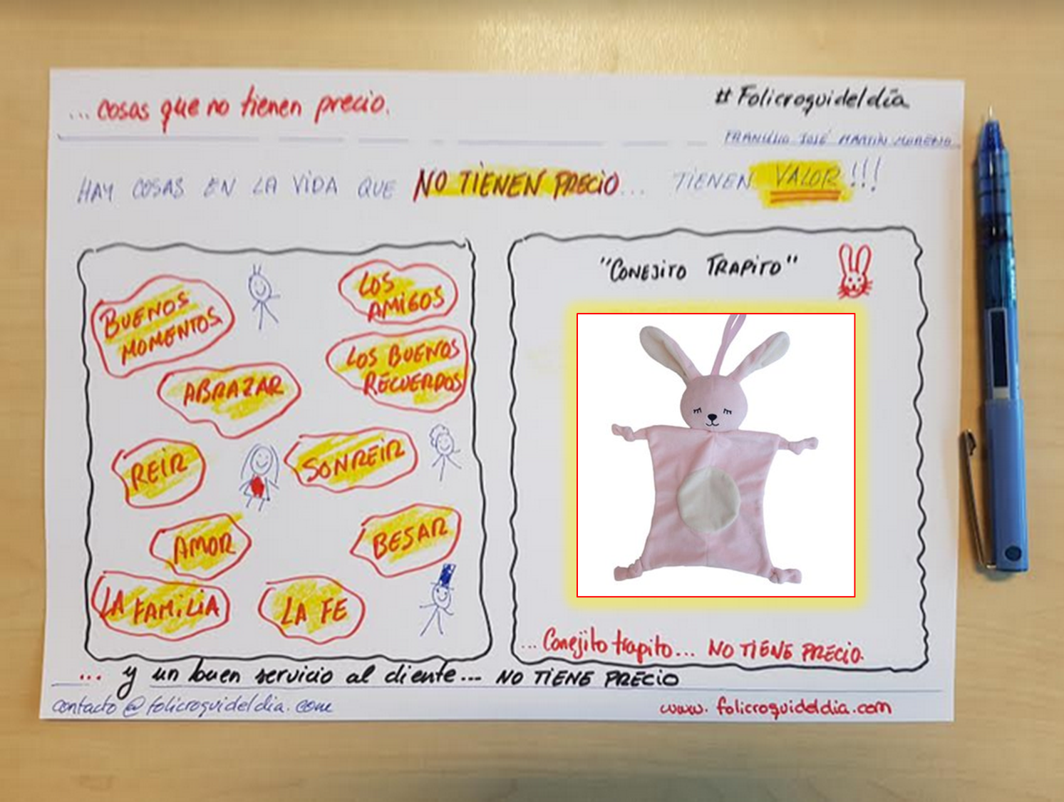 Hay cosas en la vida que no tienen precio. Son las cosas más pequeñas, las que nos hacen unirnos a las personas que más queremos