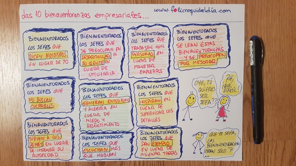 Las 10 bienaventuranzas empresariales