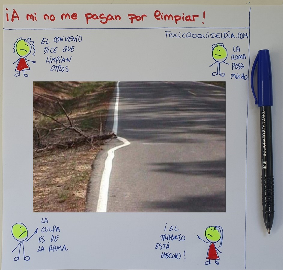 ¡A mí no me pagan por limpiar!