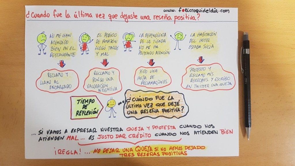 ¿Cuándo fue la última vez que dejaste una reseña positiva?…
