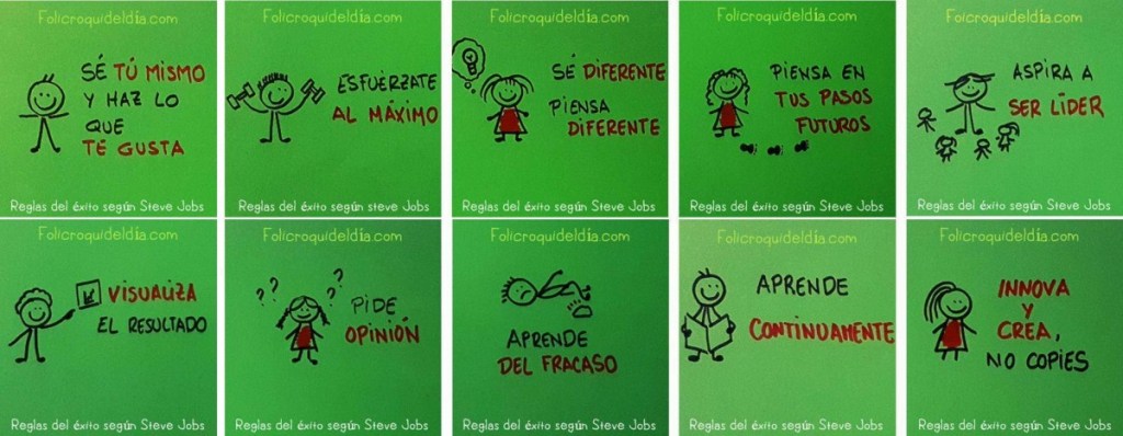 Reglas del Éxito según Steve&nbsp;Jobs