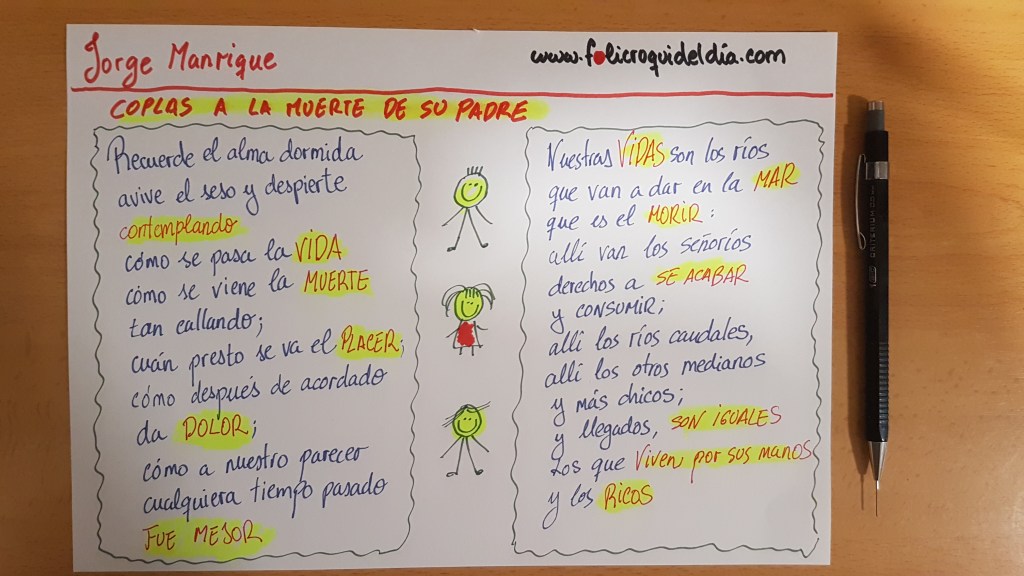 Coplas a la muerte de su padre de Jorge&nbsp;Manrique