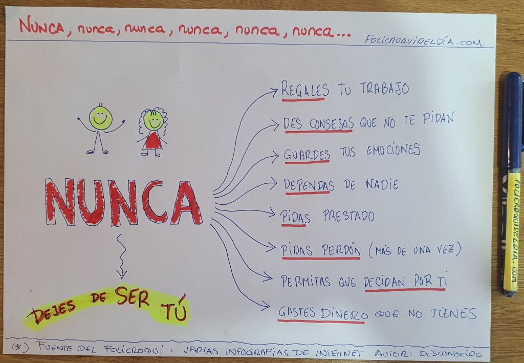 Los ocho nucas de la vida