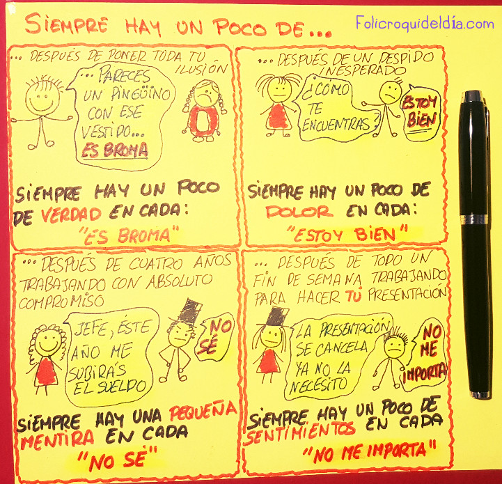 Siempre hay «un poco más» detrás de nuestras&nbsp;palabras…