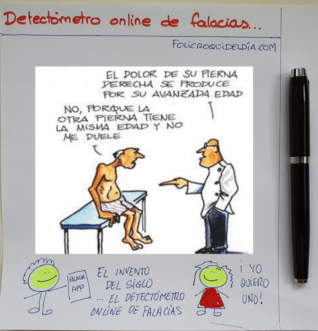 El detectómetro de&nbsp;falacias…