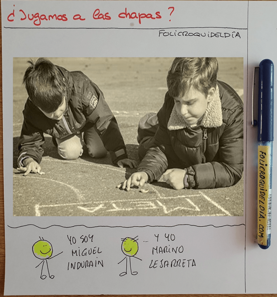 ¿Jugamos a las chapas?