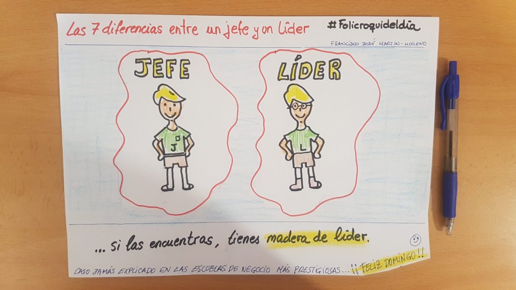 Las 7 diferencias entre jefes y&nbsp;líderes.