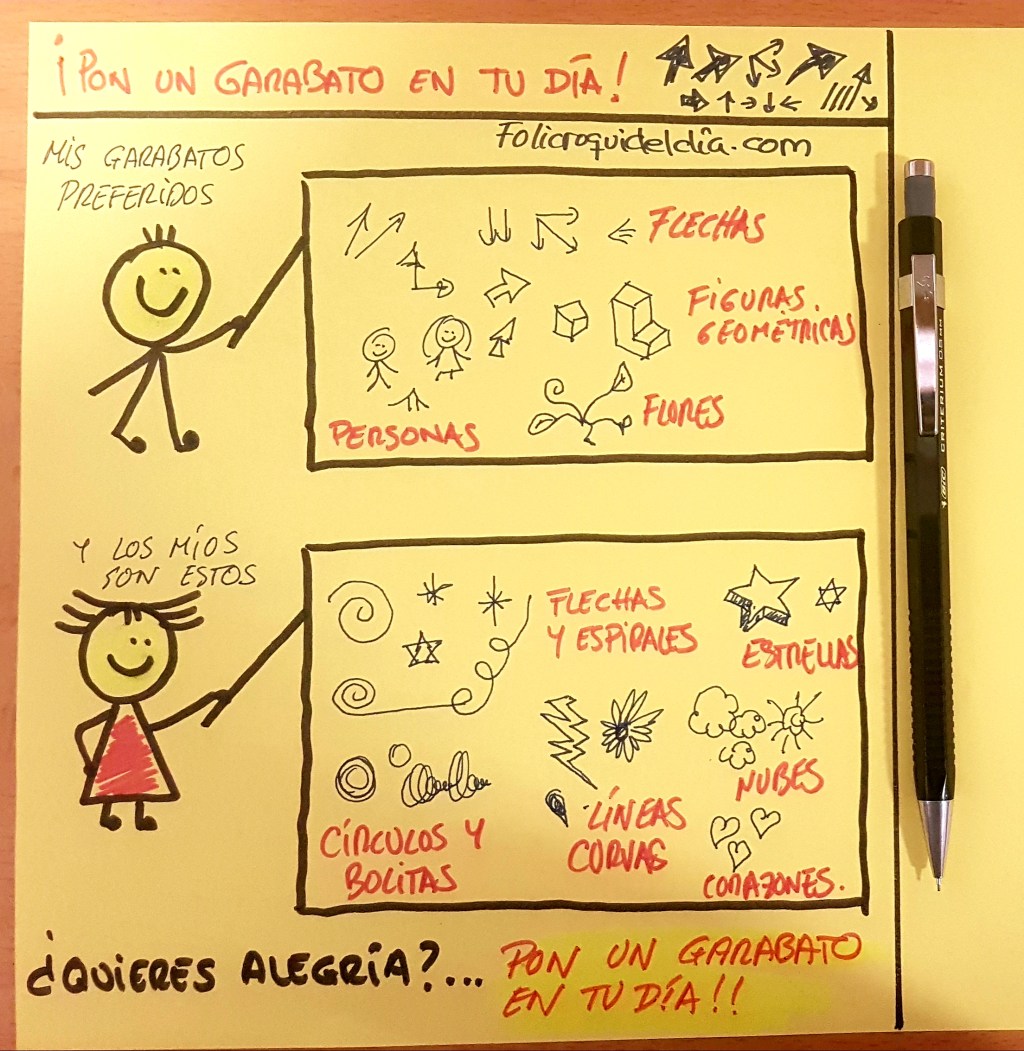 ¿Quieres alegría?… ¡Pon un garabato en tu&nbsp;día!