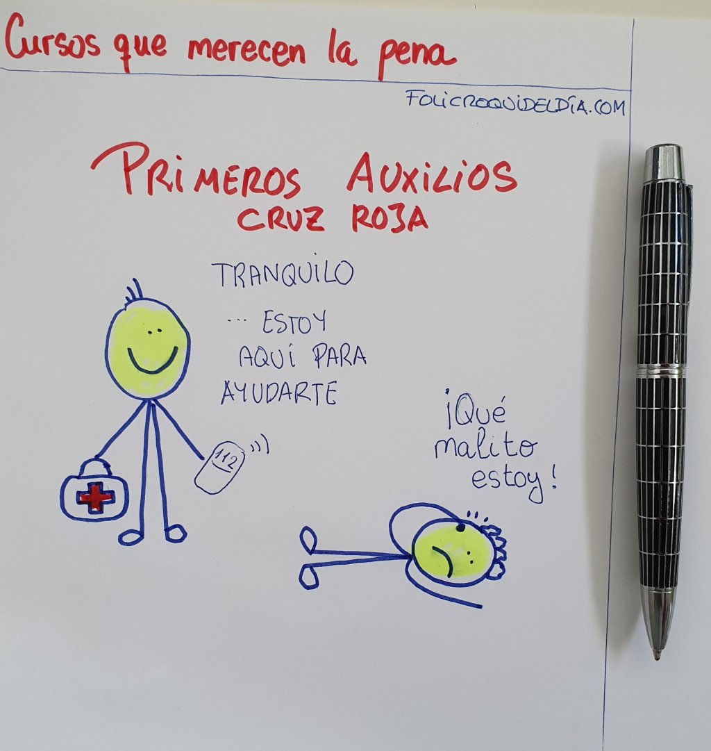 Cursos que merecen la pena…Primeros Auxilios de la Cruz&nbsp;Roja