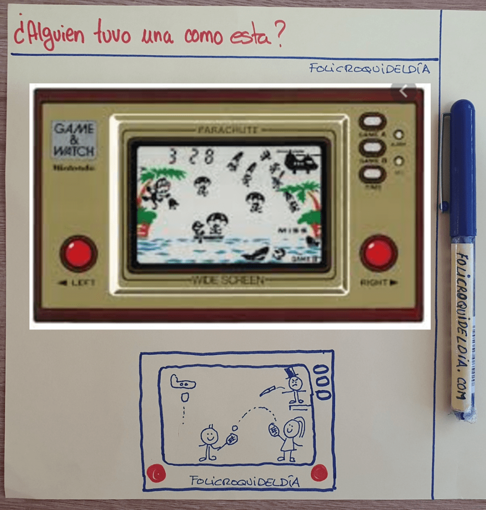 ¿Alguien tuvo una como esta?
Nintendo Game & Watch