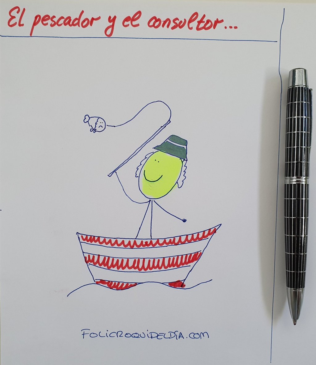 El pescador y su&nbsp;barca…