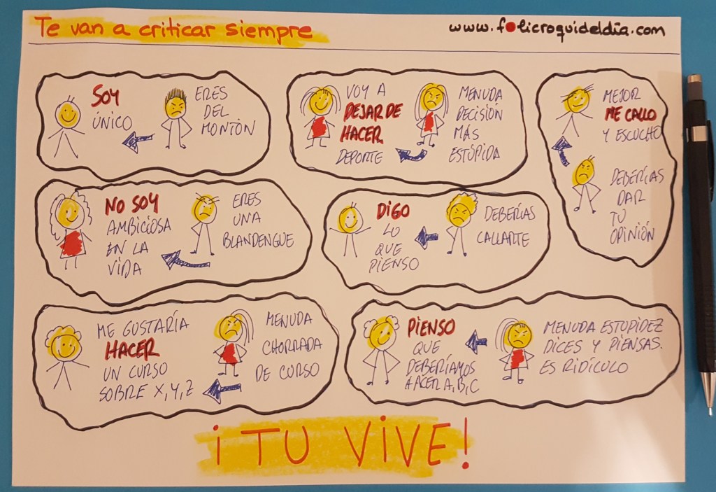 Te van a criticar&nbsp;siempre