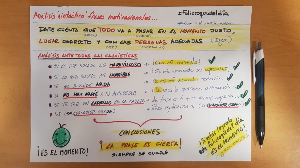 Análisis de frases&nbsp;motivacionales