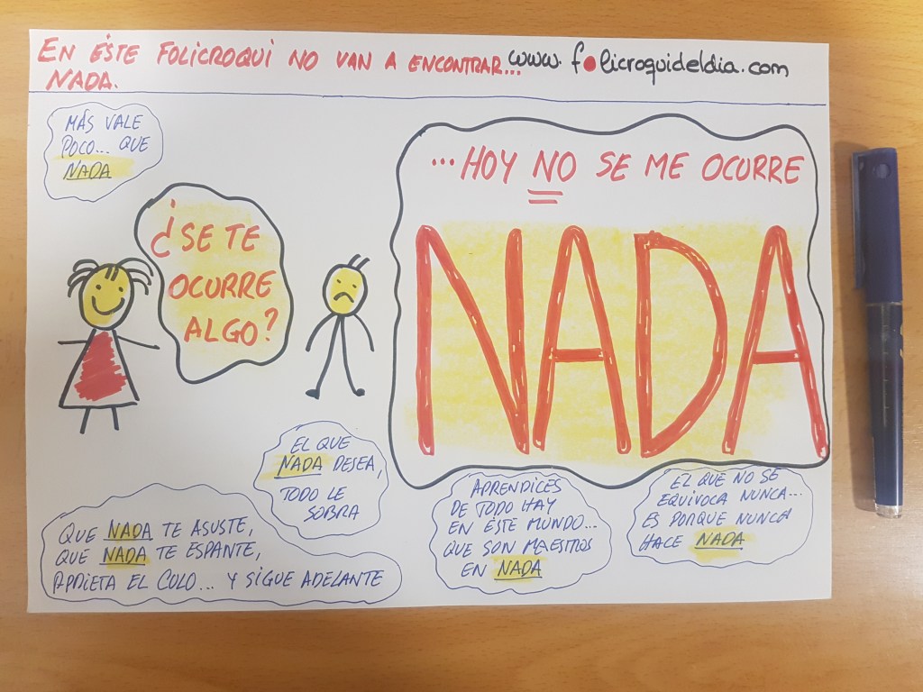 No se me ocurre&nbsp;nada
