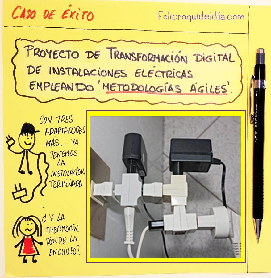 Caso de éxito Agile en instalaciones eléctricas. A veces por intentar dar un máximo valor al cliente la liamos parda y dejamos una deuda técnica