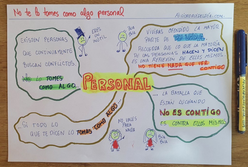 No te lo tomes como algo&nbsp;personal…