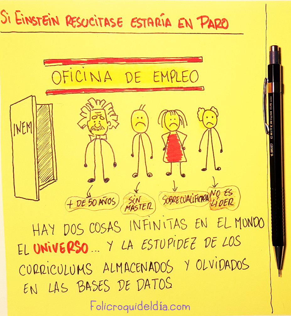 Si Einstein resucitase estaría en&nbsp;paro