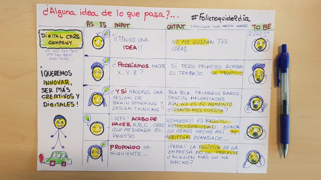 La historia del malvado jefe mata&nbsp;ideas.