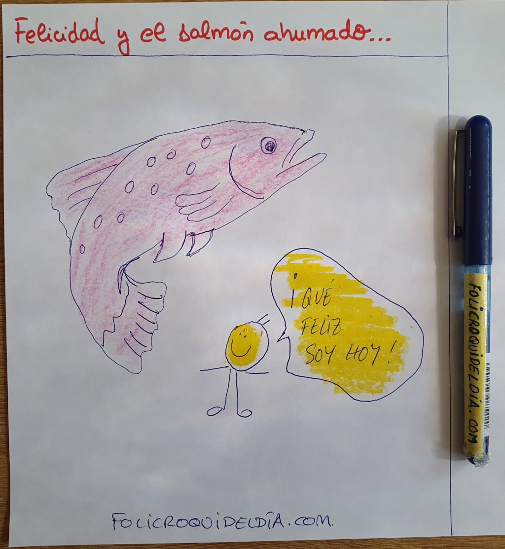 La felicidad y el salmón&nbsp;ahumado…